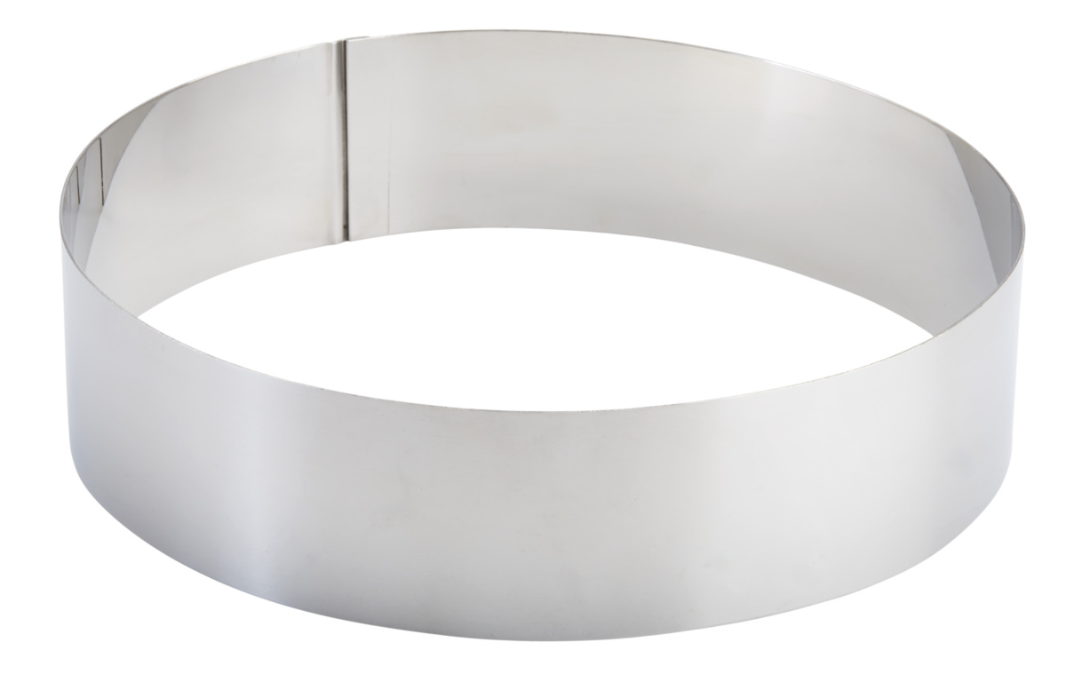 Edelstahlring ohne Beschichtung Ø 24 cm 6 cm Pro.cooker