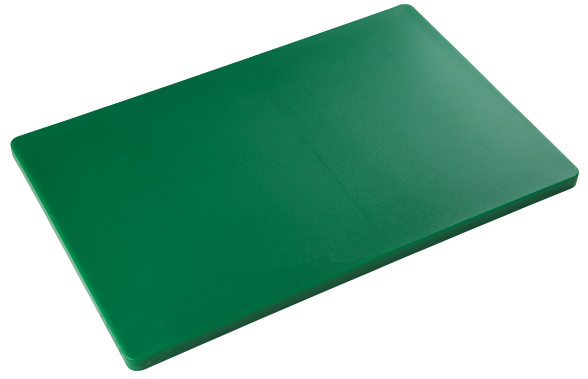 Schneidebrett aus hochdichtem Polyethylen (HDPE) grün 60x40 cm Pâtissier Ohne Saftrille Nicht wendbar Pro.cooker