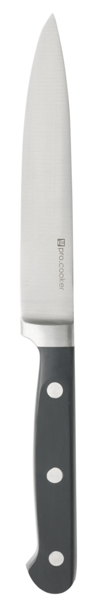 Schälmesser 11 cm Stahl Kunststoff einfarbig Qualicoup Pro.cooker