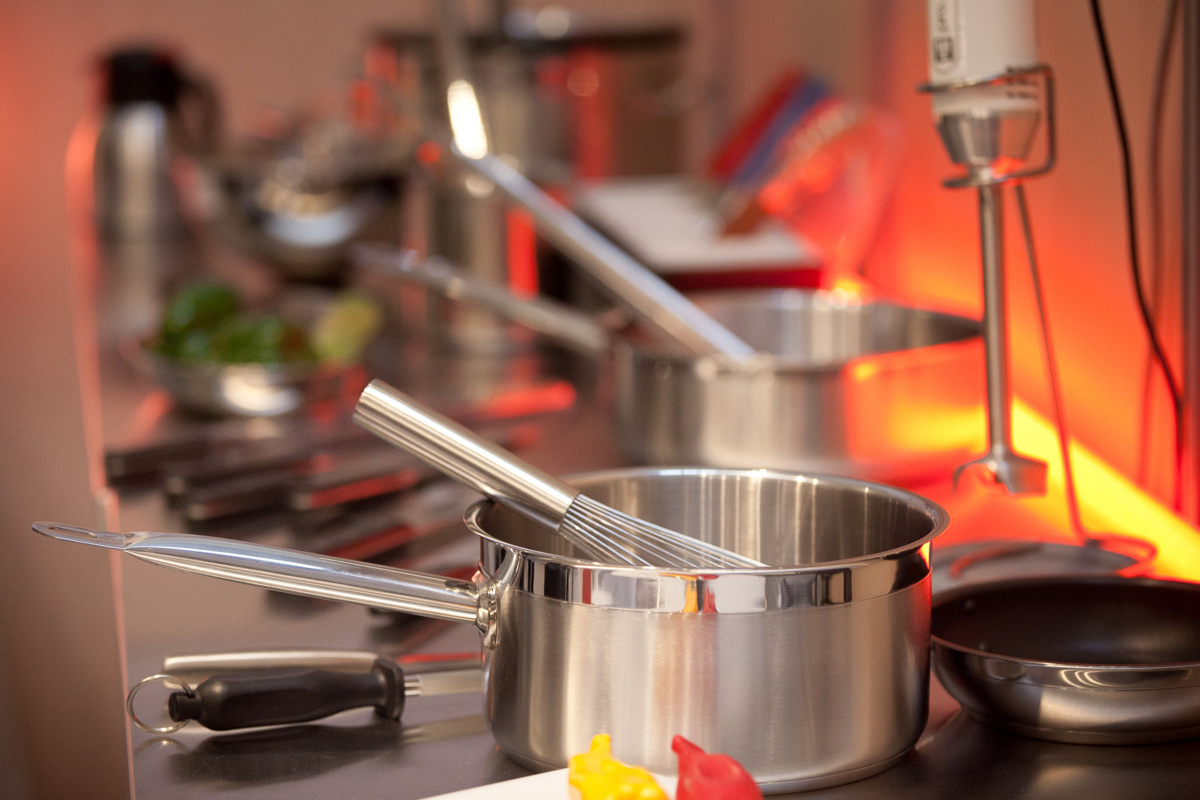 Edelstahltopf Ø 12 cm 7 cm 0,7 L Qualiplus Pro.cooker