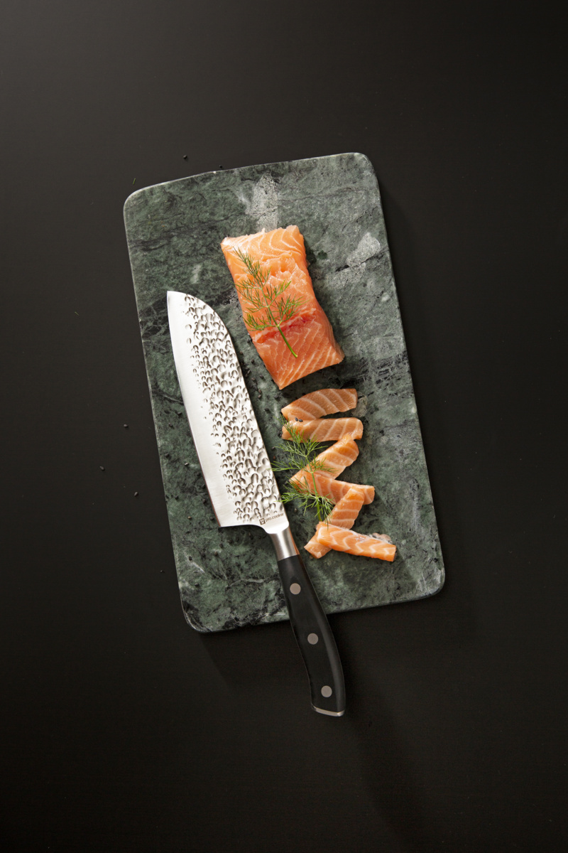 Santokumesser 18 cm Edelstahl einfarbig POM Okito Pro.cooker