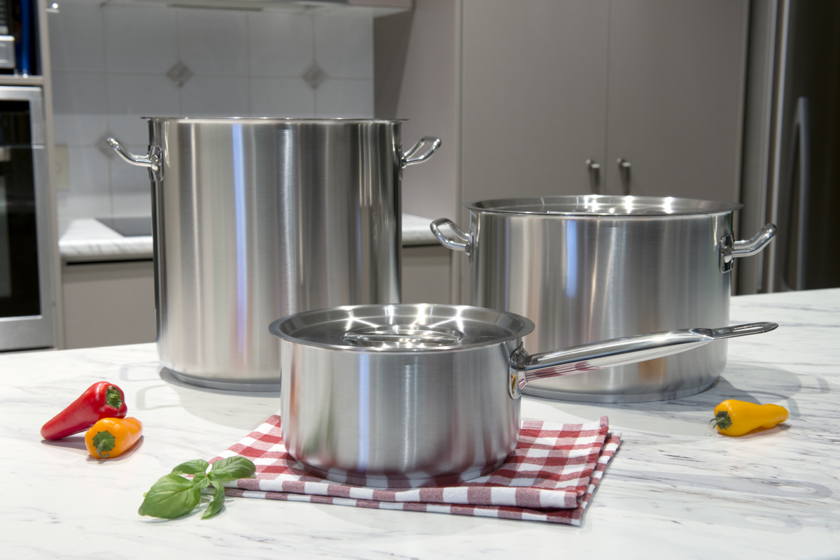 Edelstahl-Bräter Ohne Beschichtung Ohne Deckel Ø 32 cm 21,5 cm 17 L Ecoplus Pro.cooker