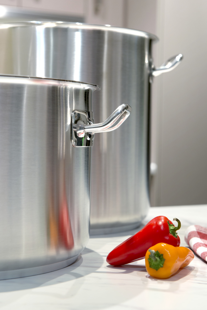 Edelstahltopf Ohne Beschichtung Ohne Deckel Ø 45 cm 45 cm 70 L Ecoplus Pro.cooker