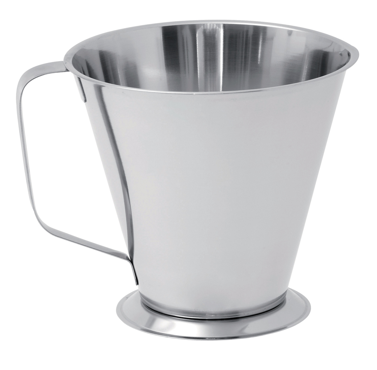 Edelstahl-Messbecher 17x14x14 cm 1 L Pro.cooker