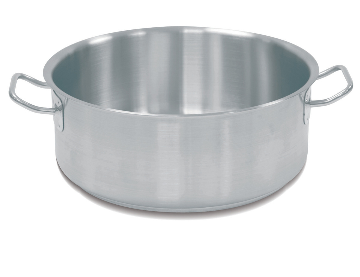 Edelstahl-Topf Ohne Beschichtung Ohne Deckel Ø 36 cm 18 cm 18 L Ecoplus Pro.cooker