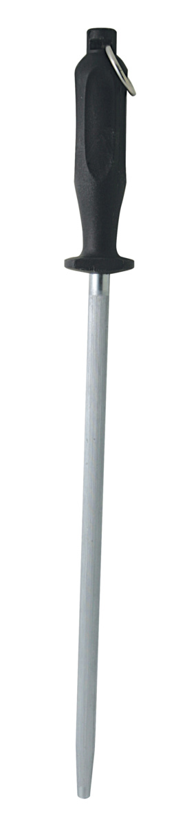 Schwarzstahl-Fusil 30 cm runde Welle Chromschutzschicht Standard-Schliff Essentials Collection