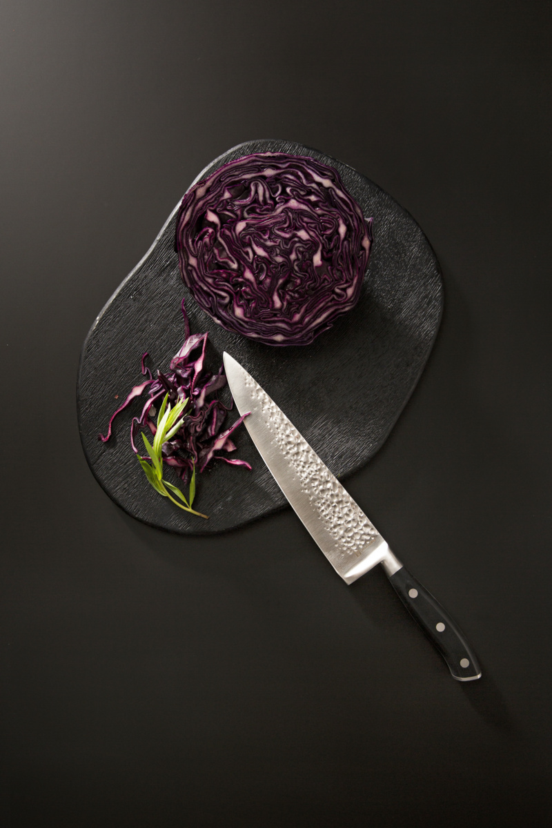 Kochmesser 20 cm Edelstahl POM einfarbig Okito Pro.cooker