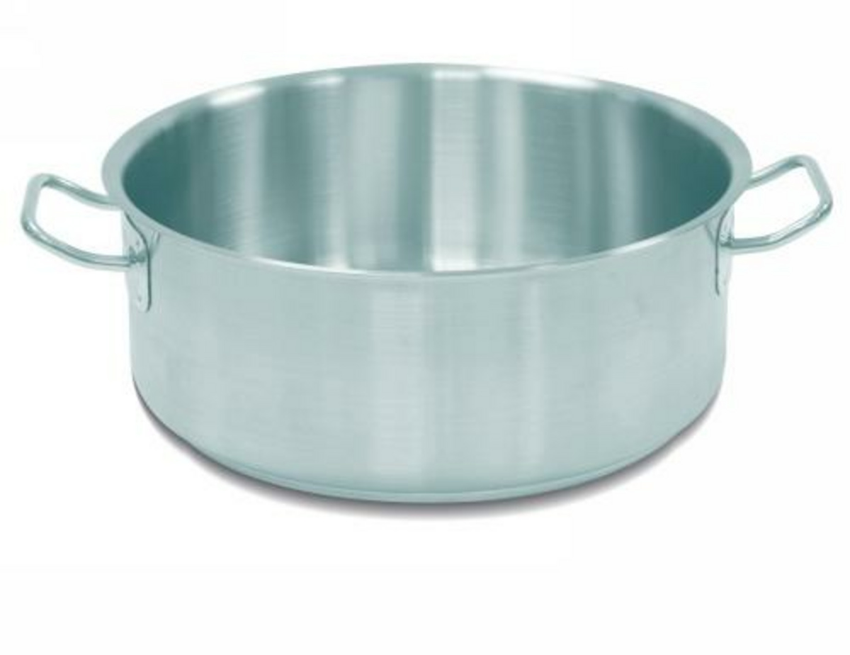 Edelstahl-Topf Ohne Beschichtung Ohne Deckel Ø 40 cm 20 cm 25 L Ecoplus Pro.cooker