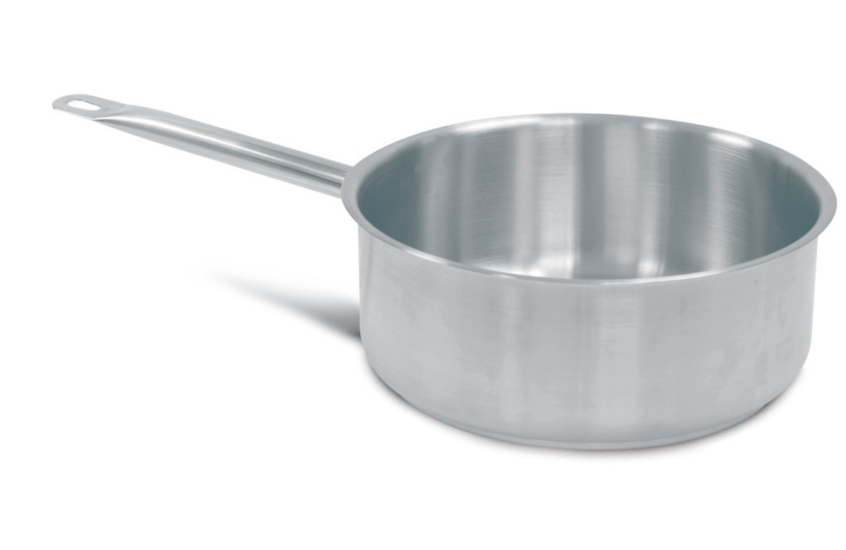 Edelstahl-Kochtopf Ø 24 cm 12 cm 5,4 L Ecoplus Pro.cooker