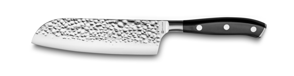 Santokumesser 18 cm Edelstahl einfarbig POM Okito Pro.cooker
