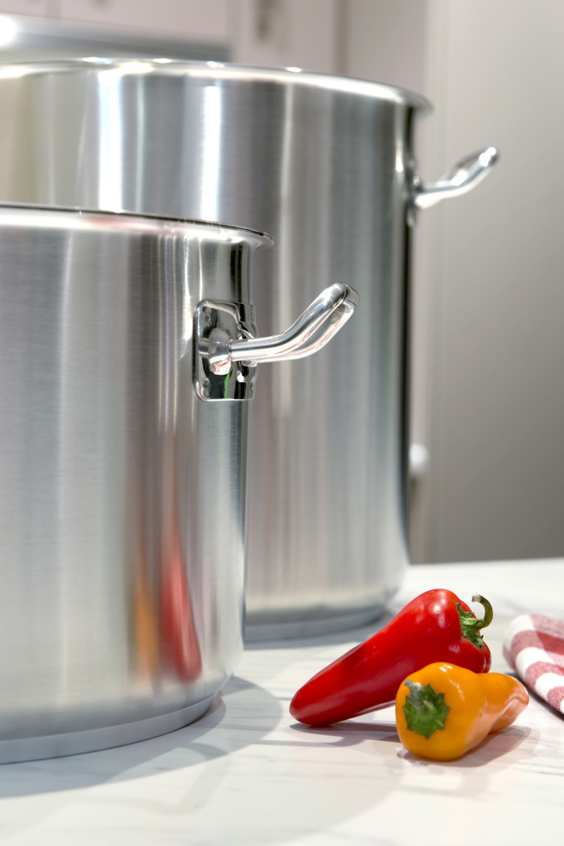 Edelstahl-Topf Ohne Beschichtung Ohne Deckel Ø 36 cm 18 cm 18 L Ecoplus Pro.cooker