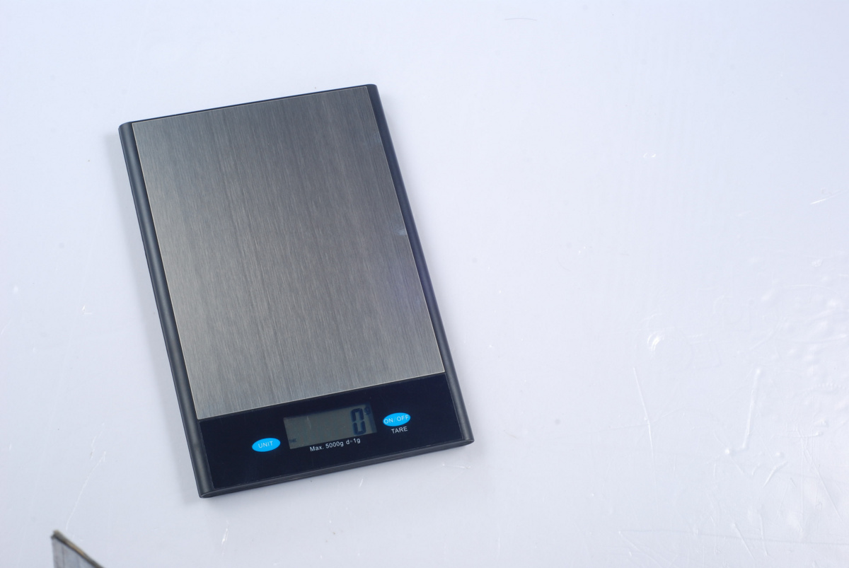 Zusatzwaage 5 kg 1 °C Batterien Pro.cooker