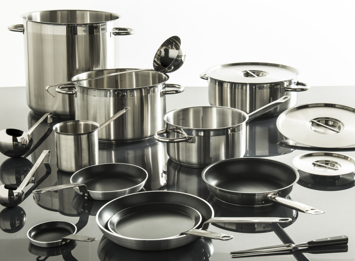 Runde Aluminium-Pfanne Antihaftbeschichtung Ø 32 cm 5,5 cm Pro.cooker