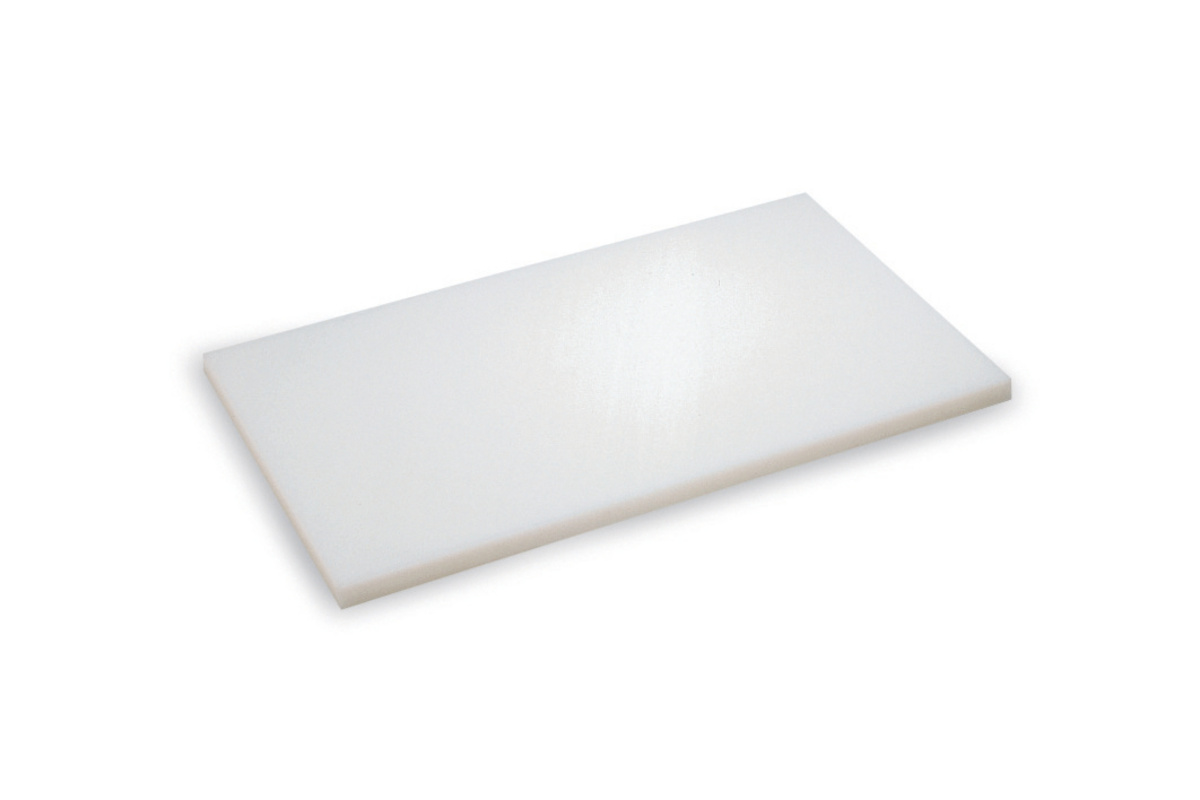 Schneidebrett aus hochdichtem Polyethylen (HDPE) weiß 60x40 cm Pâtissier Ohne Rinne Nicht wendbar Pro.cooker