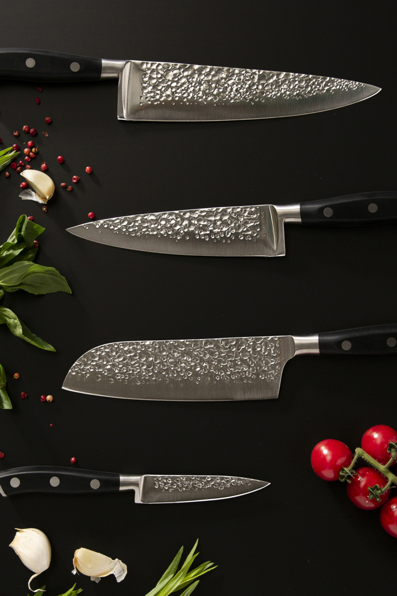 Santokumesser 18 cm Edelstahl einfarbig POM Okito Pro.cooker