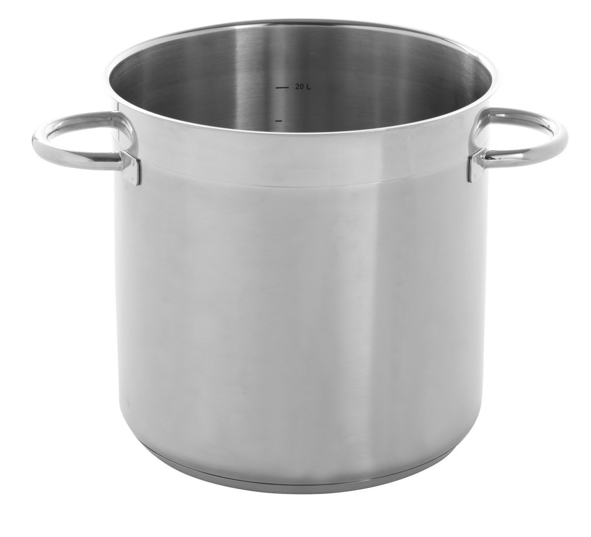 Edelstahltopf Ohne Beschichtung Ohne Deckel Ø 28 cm 28 cm 17 L Qualiplus Pro.cooker