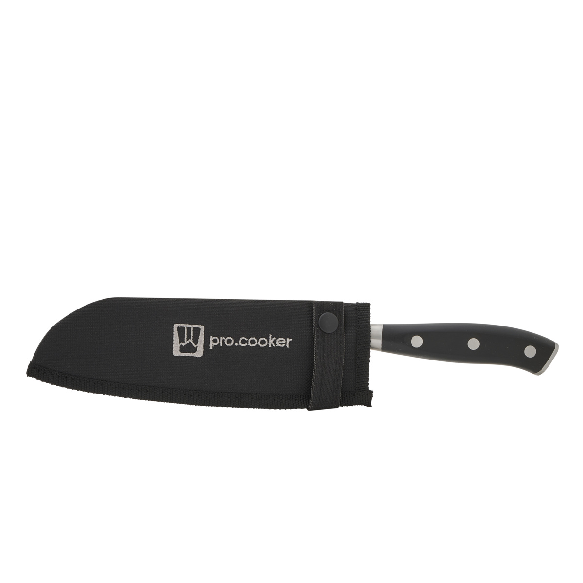 Santokumesser 18 cm Edelstahl einfarbig POM Okito Pro.cooker