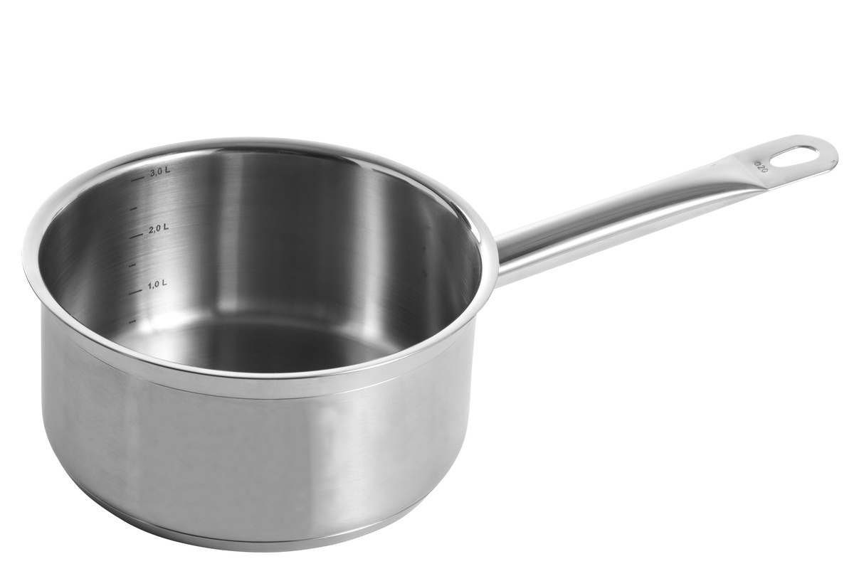 Edelstahltopf Ø 18 cm 9 cm 2,2 L Qualiplus Pro.cooker