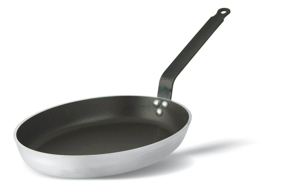 Runde Aluminium-Pfanne Antihaftbeschichtung Ø 24 cm 4 cm Pro.cooker